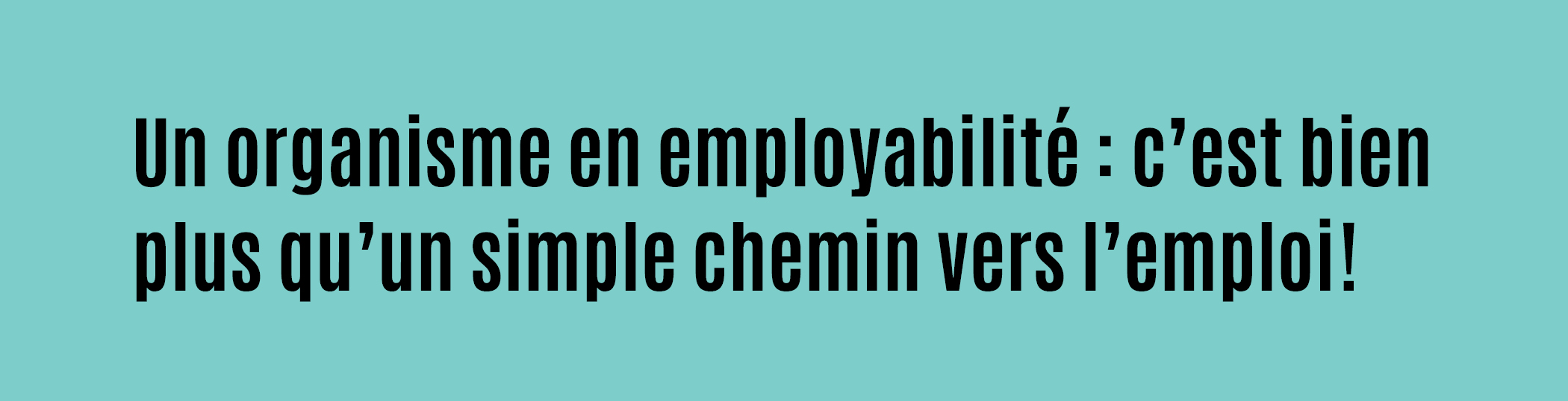 Un organisme en employabilité : c'est bien plus qu'un simple chemin vers l'emploi!